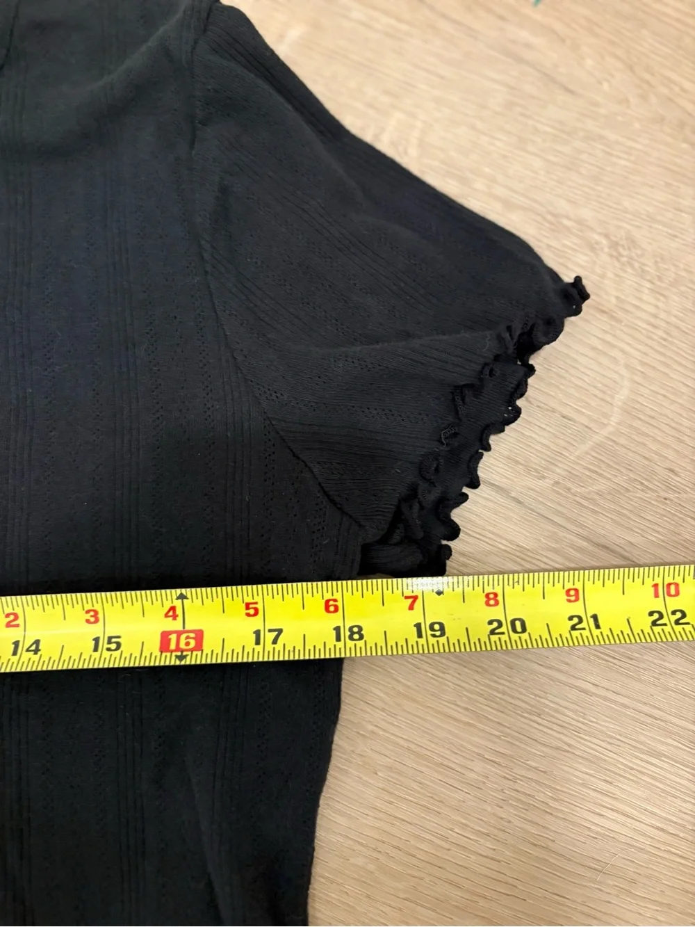 J. Crew Black Short Sleeve Button-Front Top 100%Cotton Size Medium